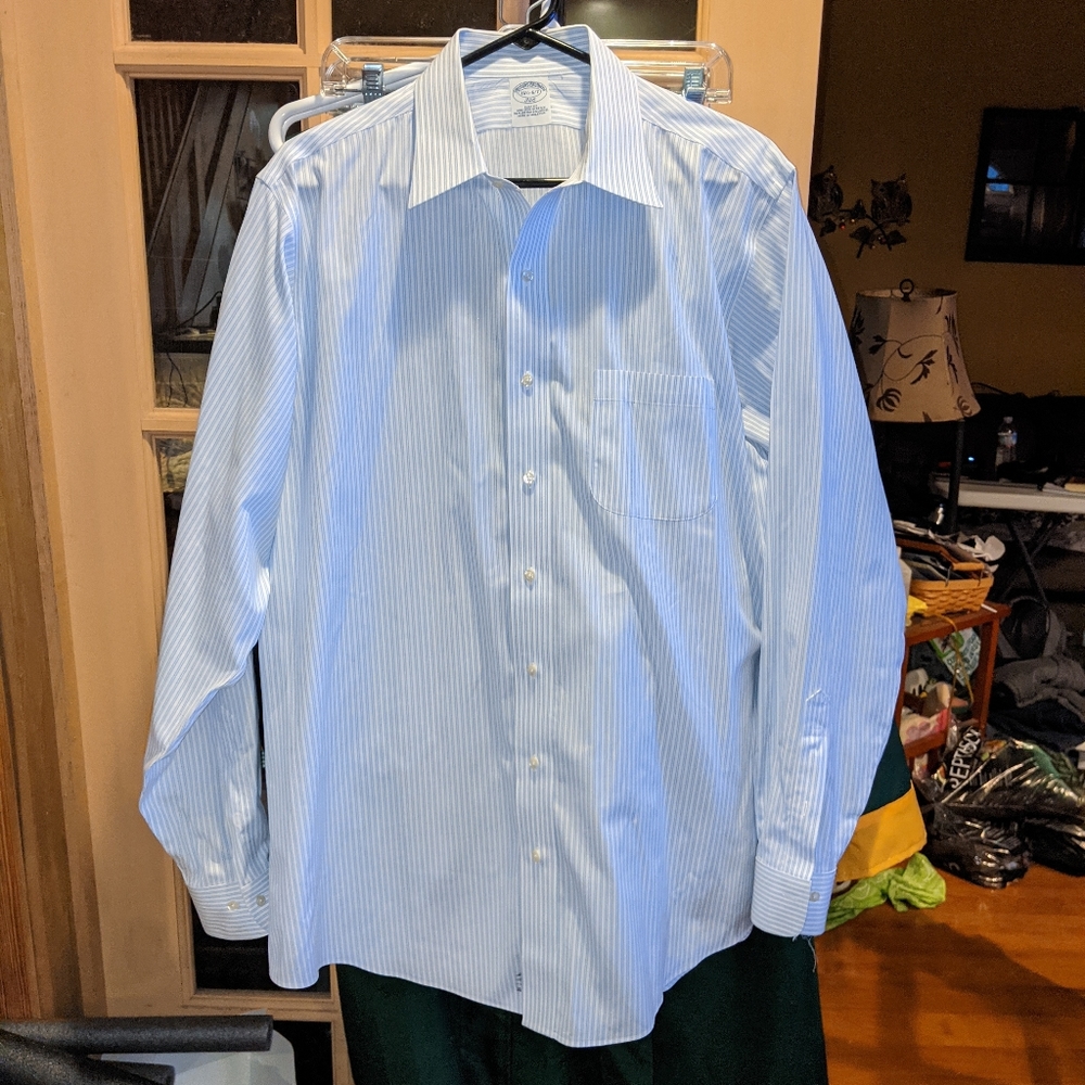 GUC Brooks Brothers 16 1/2-6/7 slim fit